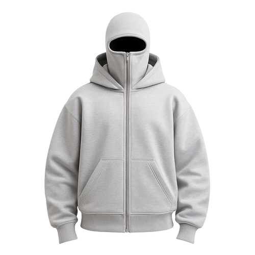 Ski Mask Zip Hoodie | Unisex