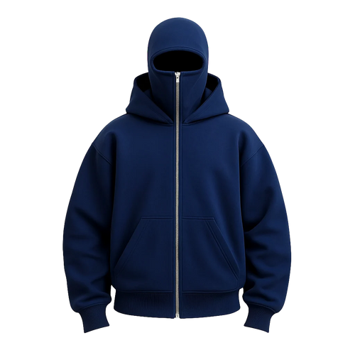 Ski Mask Zip Hoodie | Unisex