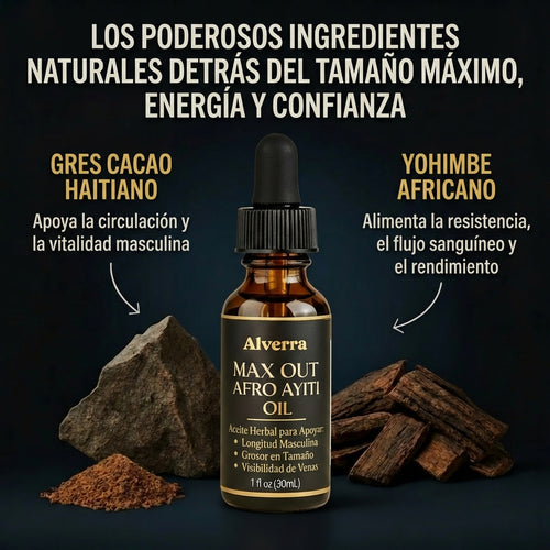 MaxOut Oil - Crece Hasta 3" En 90 Días
